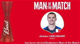 百分百點球　格里茲曼成法國奪冠英雄
世足,世界盃,法國,格里茲曼,Antoine Griezmann,點球,十二碼
翻攝自世足官網