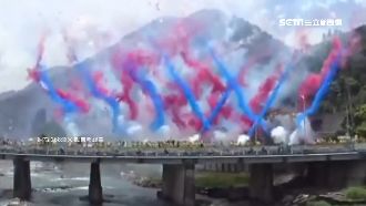 虎爺大將軍遶境放煙火　炸炮嚇壞居民