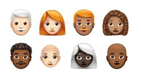 蘋果新表情符號／翻攝PPLE NEWSROOM