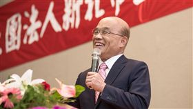 新北市長,蘇貞昌,侯友宜,自打臉,選舉(圖/翻攝自蘇貞昌臉書)