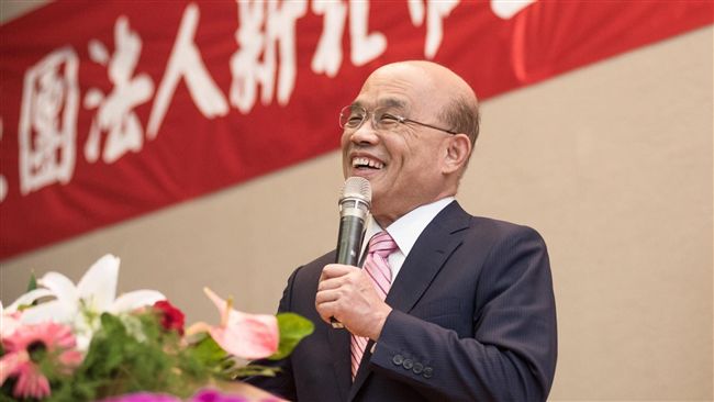蘇貞昌曝因光頭　縣長任內愛做這件事