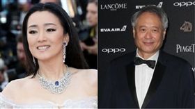 李安,鞏俐/記者邱榮吉攝影、微博