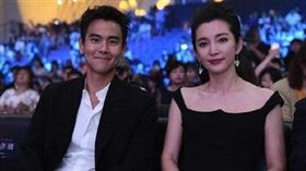 彭于晏,李冰冰,／翻攝自微博