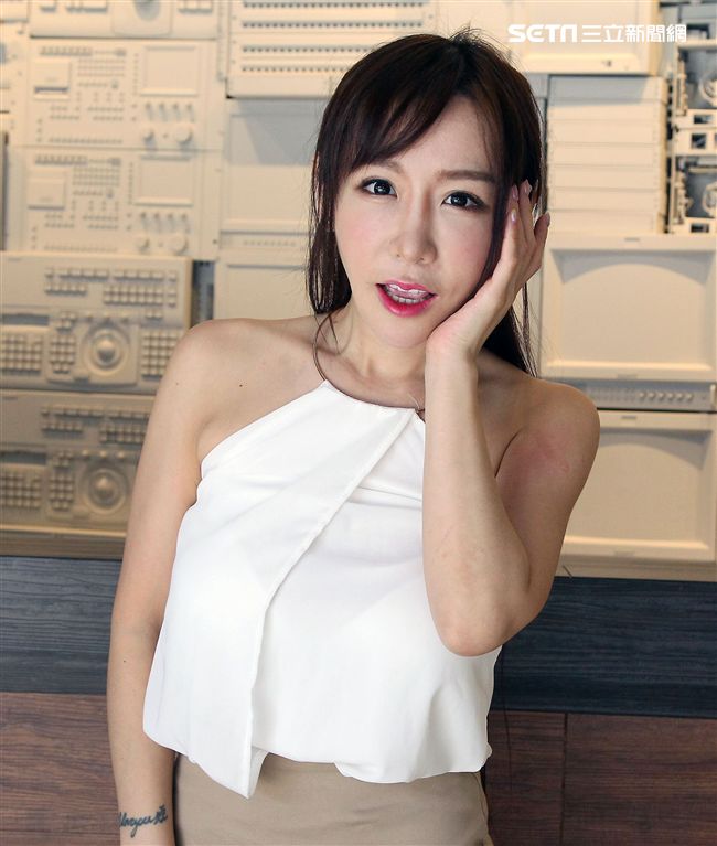 唐子涵（星野優）澄清遭星妃抹黑。（記者邱榮吉/攝影）