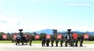 AH-64E阿帕契攻擊直升機「全作戰能力」成軍典禮。（記者邱榮吉/龍潭拍攝）