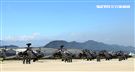 AH-64E阿帕契攻擊直升機「全作戰能力」成軍典禮。（記者邱榮吉/龍潭拍攝）