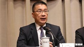 行政院發言人徐國勇主持行政院記者會，接任內政部長一職。 （圖／記者林敬旻攝）