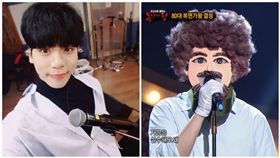 SHINee,鐘鉉,嘆息,蒙面歌手,鮑伯魯斯(圖/翻攝自鐘鉉IG、YouTube)