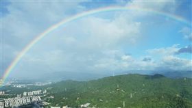 彩虹　圖／翻攝自姚文智臉書