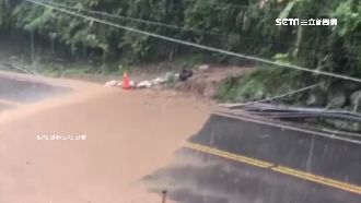 阿里山公路驚見泥流　住戶反應卻遭罵