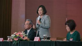 蔡英文總統18日出席三三會。（圖／總統府提供）