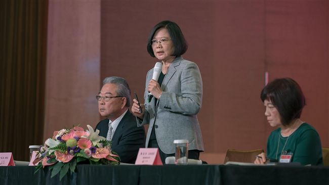 維繫兩岸穩定　蔡英文：靠執政者定力