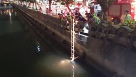 基隆,田寮河,跳河,輕生（圖／翻攝畫面）