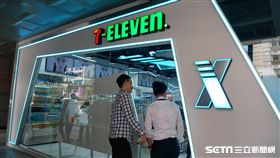 統一超商,X-STOTE,無人店,無人小七。（圖／記者馮珮汶攝）