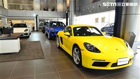 保時捷新北展示暨服務中心。（圖／鍾釗榛攝影）