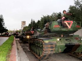 澎湖暑期戰鬥營　學員直擊戰車實彈訓練