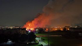 大雅鋁鎂工廠火警　圖／翻攝自台中市大雅區-生活分享團