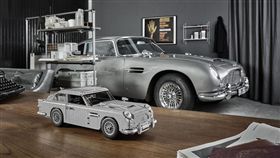 Lego版Aston Martin DB5。（圖／翻攝Lego網站）