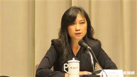 行政院發言人Kolas Yotaka，行政院院會會後記者會。（圖／記者盧素梅攝）