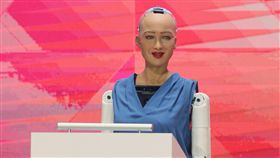 ABAC數位創新論壇（DIF）、首位機器公民蘇菲亞／中央社