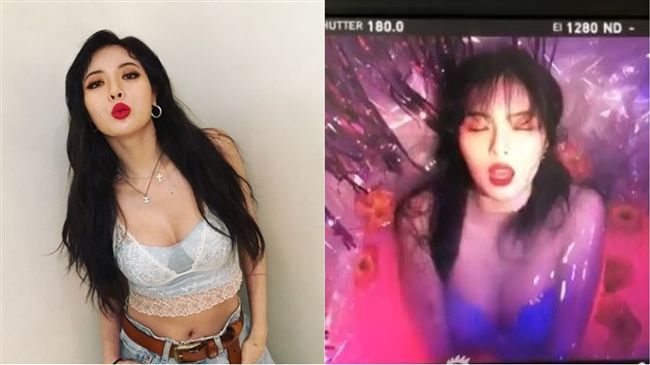 泫雅濕身搖雪乳　6秒魅惑片段曝光！