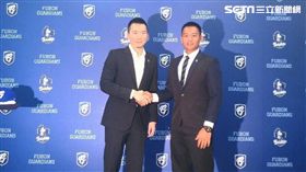 ▲蕭憶銘加盟富邦。（圖／記者林辰彥攝影）