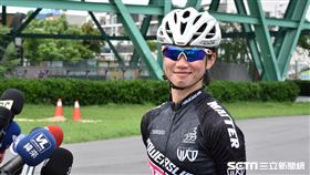  滑輪溜冰女將楊合貞。（圖／記者王怡翔攝）