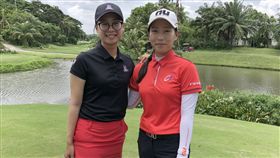 侯羽桑(左)和侯羽薔。（圖／TLPGA提供）