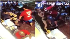 非禮,鹹豬手,色狼,服務生,美國/每日郵報