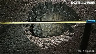 小港機場跑道遭雷擊　破2大洞急關閉