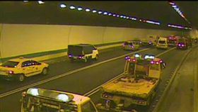 新北市,國道,國道3號,碧潭隧道,火警,火燒車