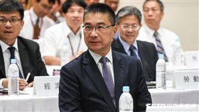 內政部長徐國勇出席首長災害防救交流分享座談會。 （圖／記者林敬旻攝）