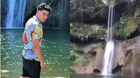 影／歌手瀑布帥氣拍MV　意外拍到遊客死亡瞬間　圖／翻攝自IG