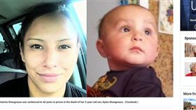 2歲兒尿床　狠母失控「切GG」虐死
美國,原住民,印地安人,酗酒,虐待兒童,尿床,Katrina Shangreaux
翻攝自《foxnews.com》