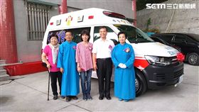 新北市,汐止,善琴慈惠堂,捐贈,救護車,捐車,新北市消防局
