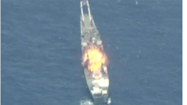 「預演與中國作戰」美日澳擊沉退役艦