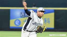 中信兄弟賽格威。 圖／記者林敬旻攝