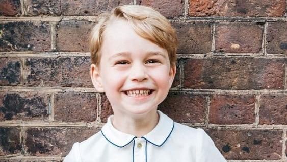 英國喬治小王子5歲了！最新萌照曝光