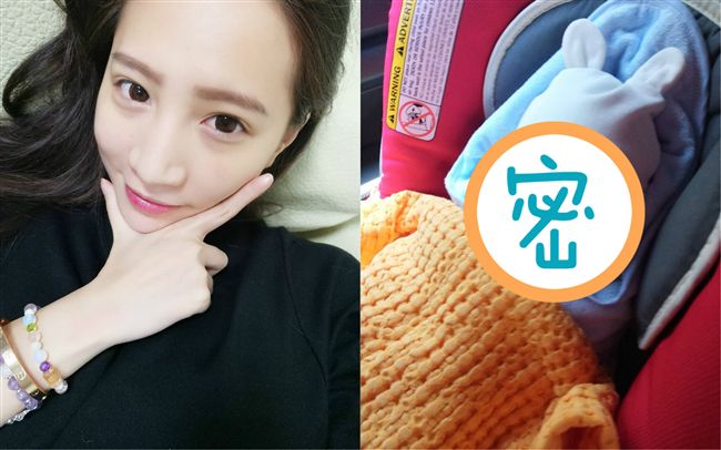 林采緹懶甩老公　生日公開帥兒正面照