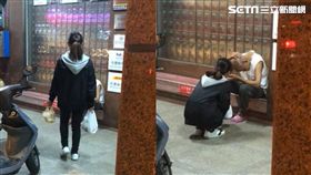 見他深夜睡郵局外…馬尾妹下班送愛心餐　阿伯幸福笑了
圖／民眾授權提供