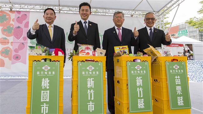 新竹味市集驚見4首長！推廣在地美食