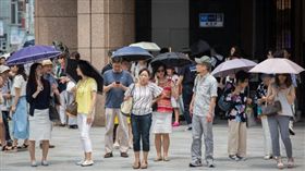 東京今日中午出現40.3度高溫（圖／翻攝自推特）
