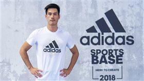 「台灣最速男」楊俊瀚親身指導adidas runners進行基礎體能訓練。（圖／adidas提供）