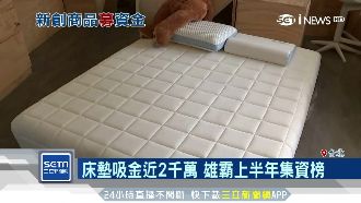 豆腐床墊吸2千萬　雄霸上半年集資榜