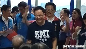 丁守中出席北市輔選督導會報及反核食公投連署（圖／記者李英婷攝）