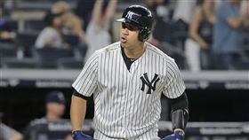 ▲紐約洋基捕手Gary Sanchez守備、跑壘被批評不積極。（圖／美聯社／達志影像）