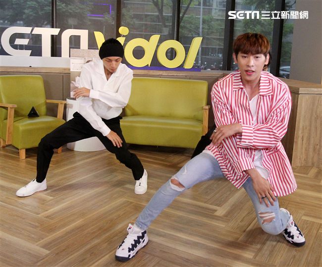 梅中原安安大明星。（記者邱榮吉/攝影）