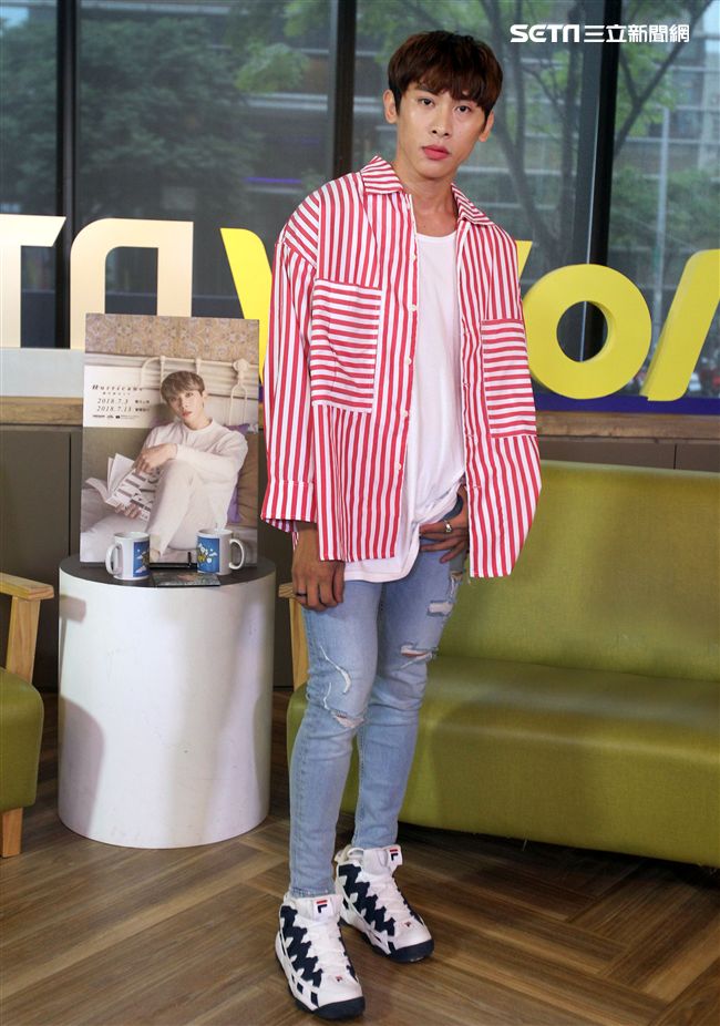 梅中原安安大明星。（記者邱榮吉/攝影）