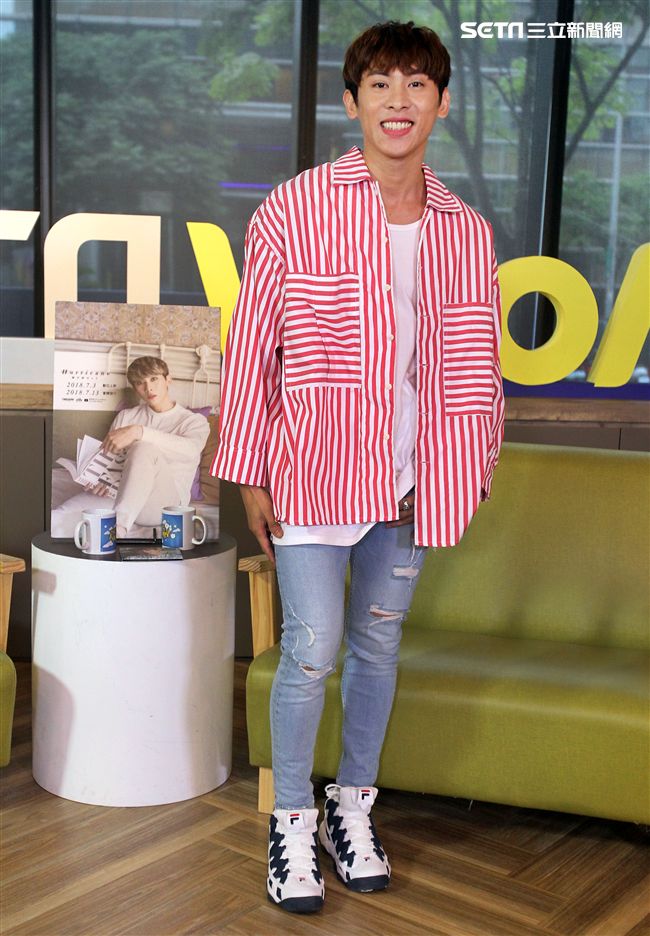 梅中原安安大明星。（記者邱榮吉/攝影）