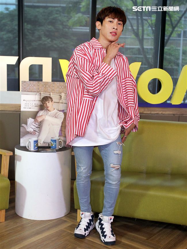 梅中原安安大明星。（記者邱榮吉/攝影）